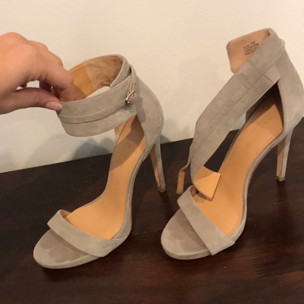 suede heels
